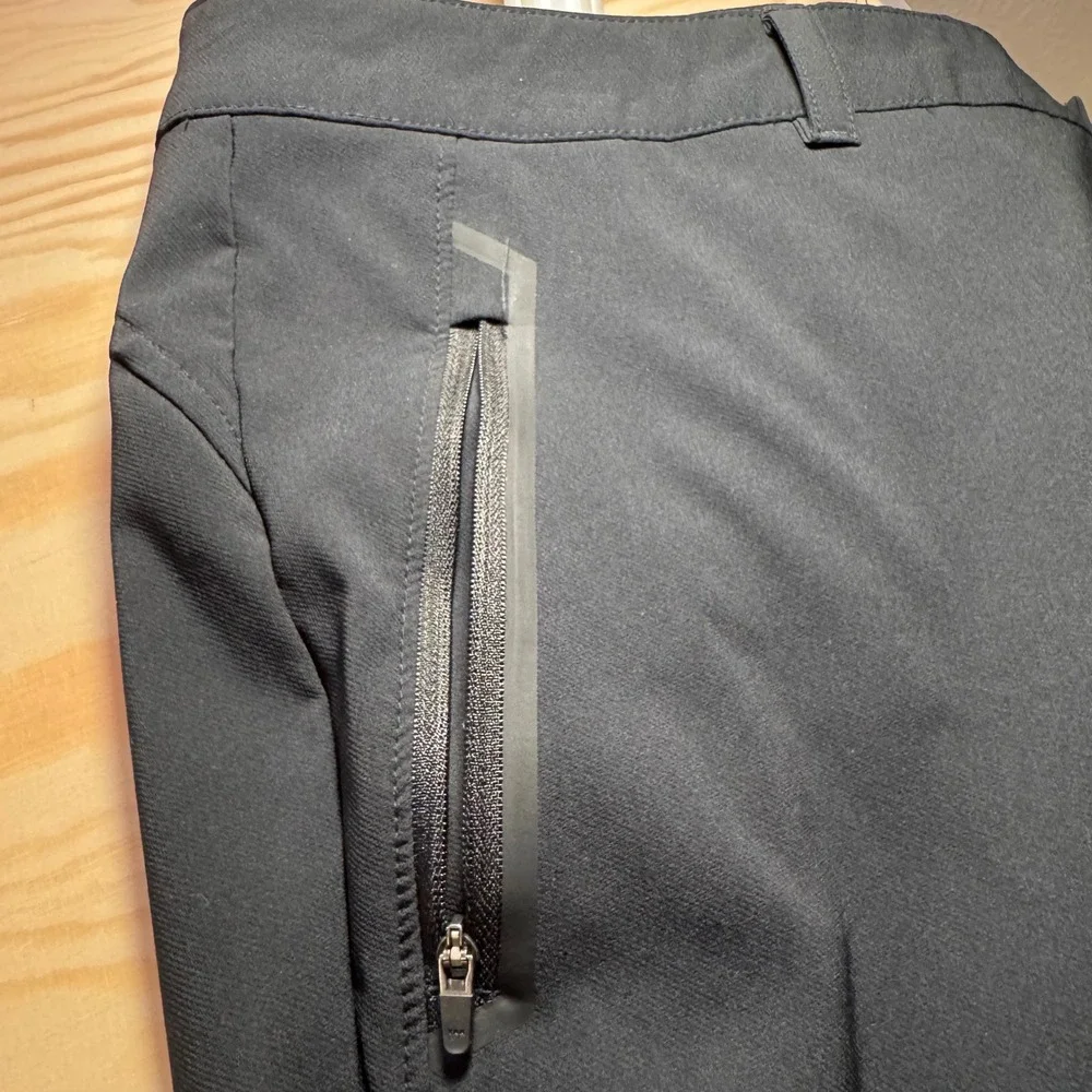 Columbia Omni-Shield Fleece Lined Pants Mens 38  Black Stretch‎ Ankle Zip
